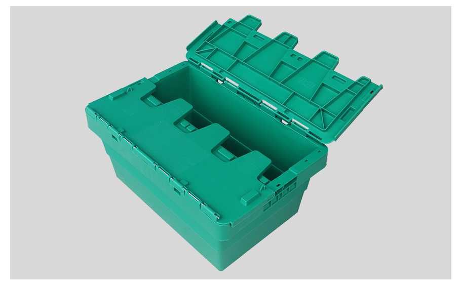 軒盛塑業500-225斜插式塑料物流箱